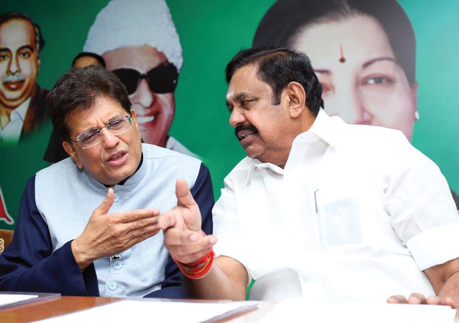 NDA seals seat-sharing for Tamil Nadu polls