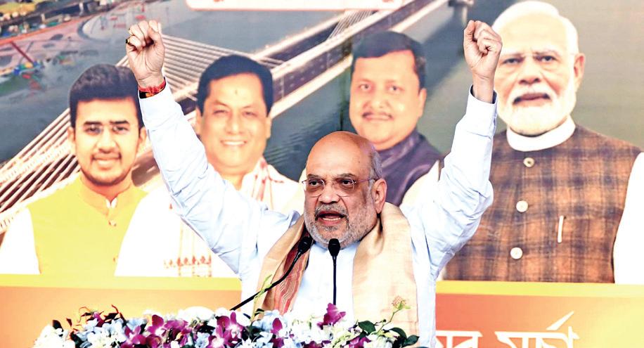 Amit Shah's Assam strategy gains momentum ahead of 2026 polls