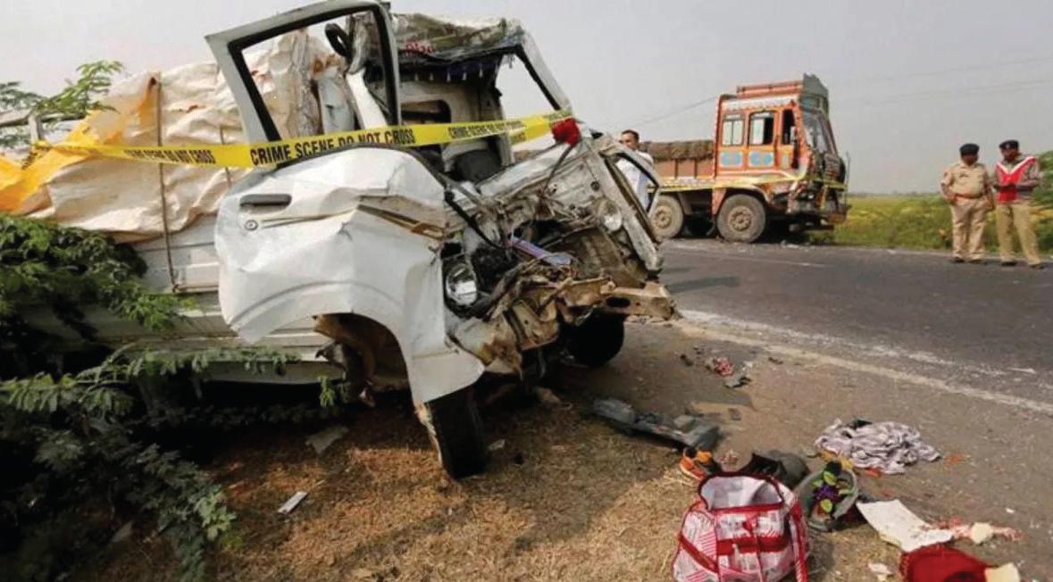 4 killed, 8 injured in SUV-truck collision in Indore