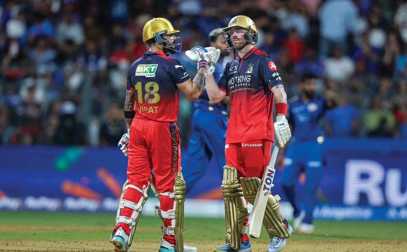 RCB OUTGUN MI DESPITE SHERFANE RUTHERFORD'S BLAZING LATE ASSAULT
