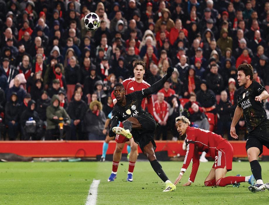 UCL: Dembele shines as Paris Saint-Germain eliminate Liverpool with 4-0 aggregate