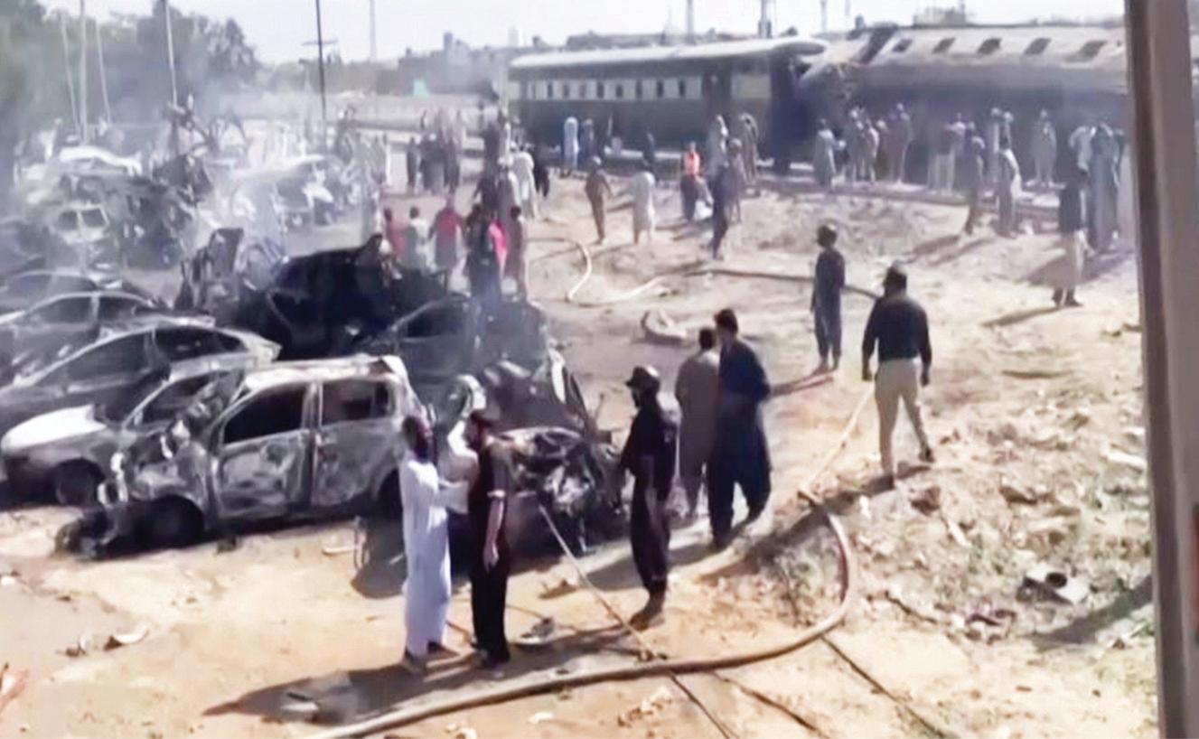24 killed, over 50 injured in Quetta train blast