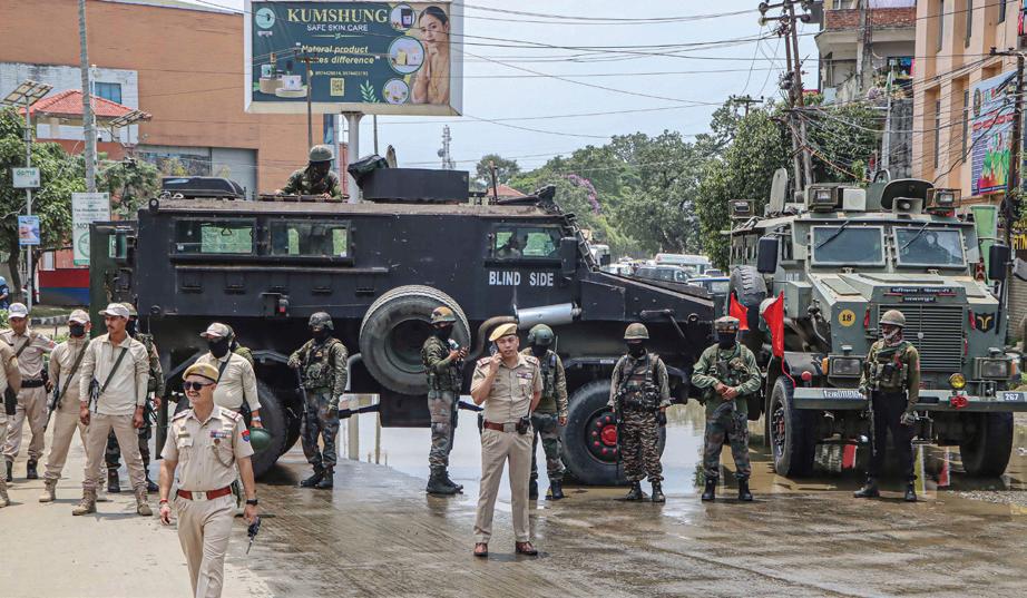 Naga union demands release of six hostages in Imphal rally