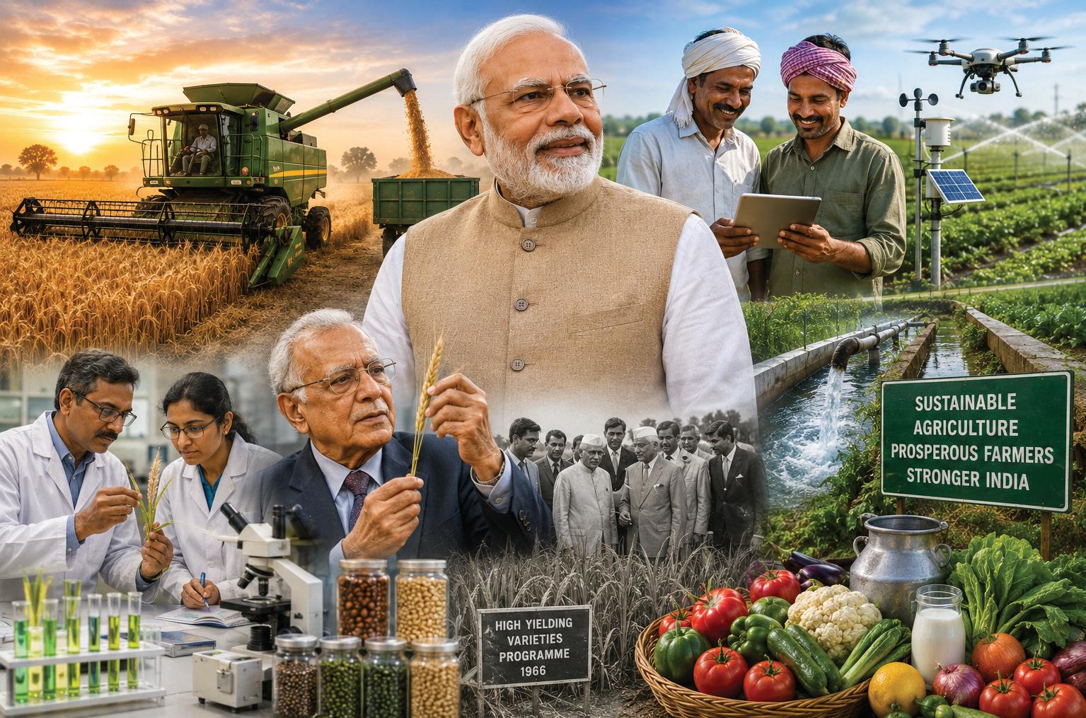 FROM GREEN REVOLUTION TO GROWTH REVOLUTION WHY INDIA'S FARMS NEED A NEW MODEL