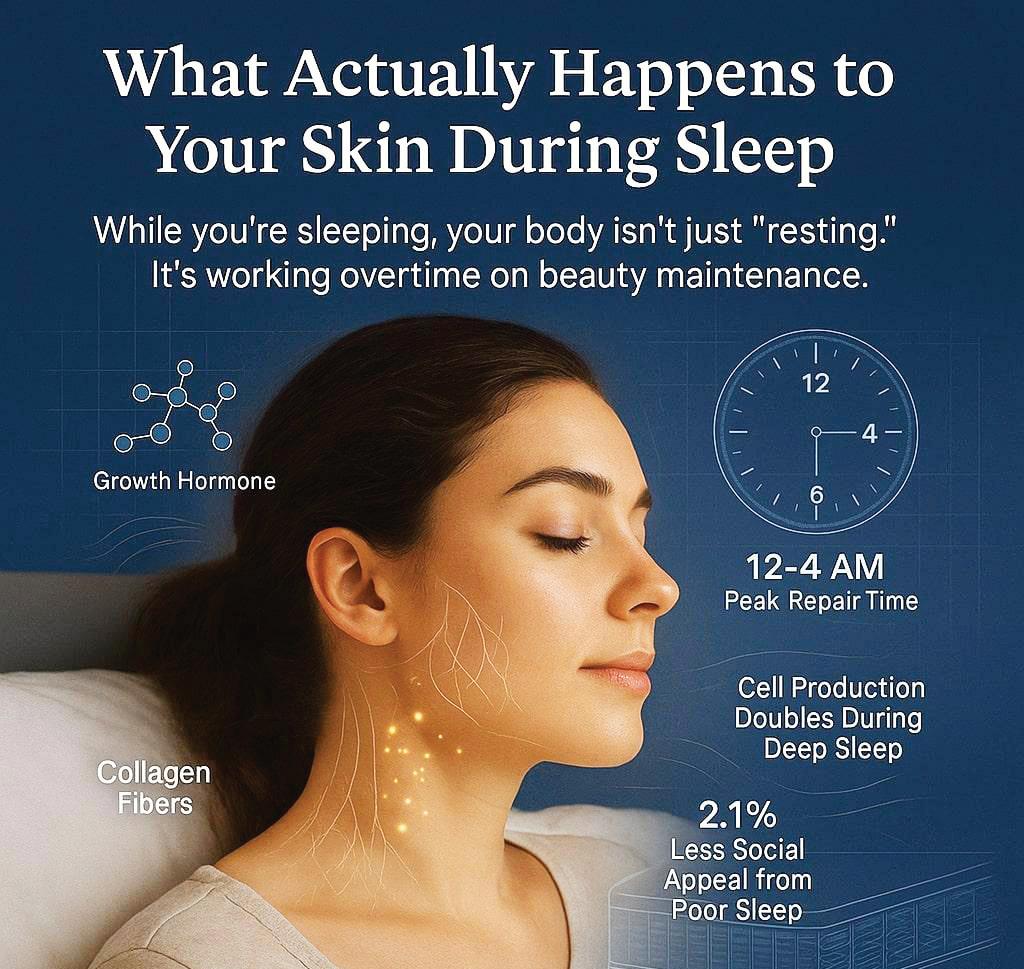 Beauty sleep: How sleep affects skin and hormones