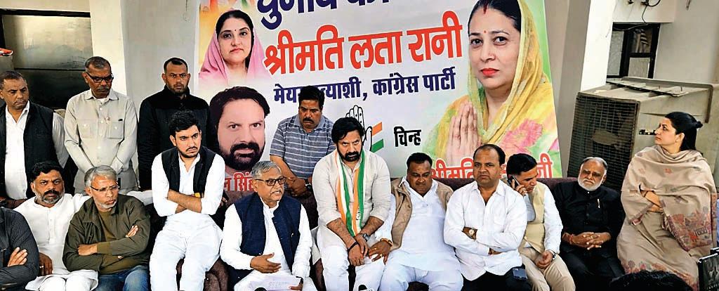 फरीदाबाद में गरीबों का हक छीना, किया 300 करोड का घोटाला : उदयभान