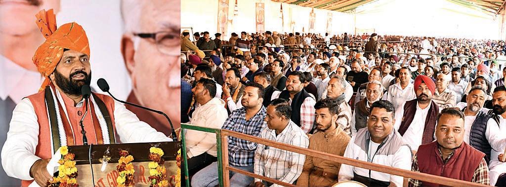 मुख्यमंत्री नायब सैनी का विपक्ष पर निशाना, न कोई नेता, न कोई नियत