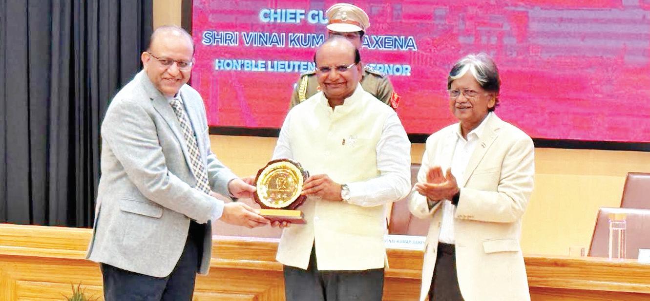 लाल बहादुर शास्त्री इंस्टीट्यूट ऑफ मैनेजमेंट के 30वे स्थापना दिवस पर उपराज्यपाल ने नेतृत्व और शिक्षा पर दिया जोर
