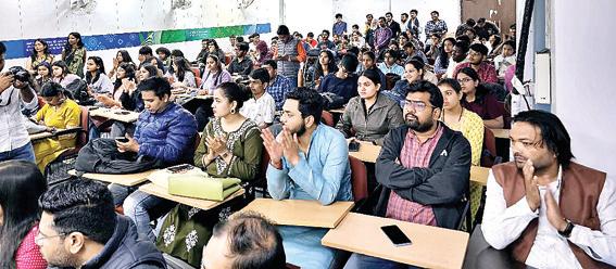 विद्यार्थियों ने सीखे शिवाजी के प्रबंधन कौशल के गुर