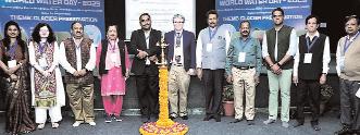 विश्व जल दिवस 2025 पर मानव रचना में जल विशेषज्ञों ने ग्लेशियरों और झरनों के संरक्षण की अनिवार्यता पर दिया जोर