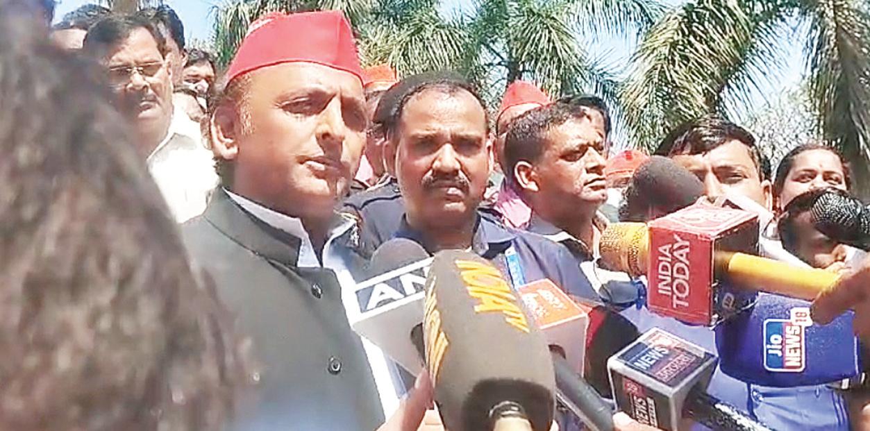 जमीनों पर सबसे ज्यादा भाजपा नेताओं ने किया कब्जा, बने भूमाफिया : अखिलेश यादव