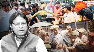 राणा सांगा को गद्दार कहने वाले सांसद के घर हमला