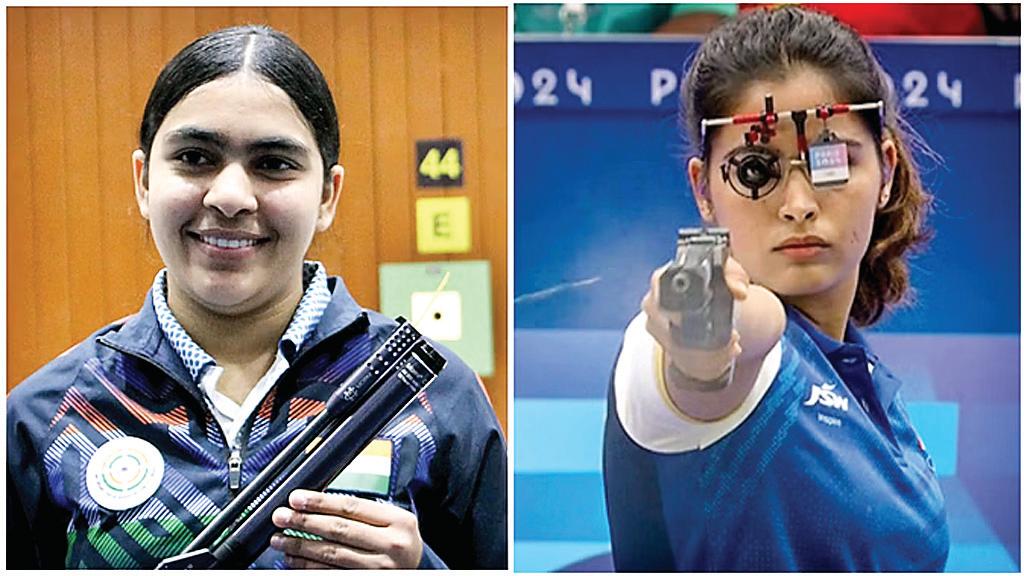 निशानेबाजी विश्व कप में 18 साल की सुरुचि ने मनु भाकर को हराकर जीता स्वर्ण, 1.3 अंक का रहा अंतर