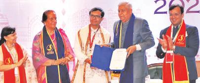 जयपुरिया इंस्टीट्यूट ऑफ मैनेजमेन्ट ने मनाया सालाना दीक्षांत समारोह, माननीय उपराष्ट्रपति श्री जगदीप धनखड़ की उपस्थिति में चार परिसरों के 1251 ग्रेजुएट्स को किया सम्मानित