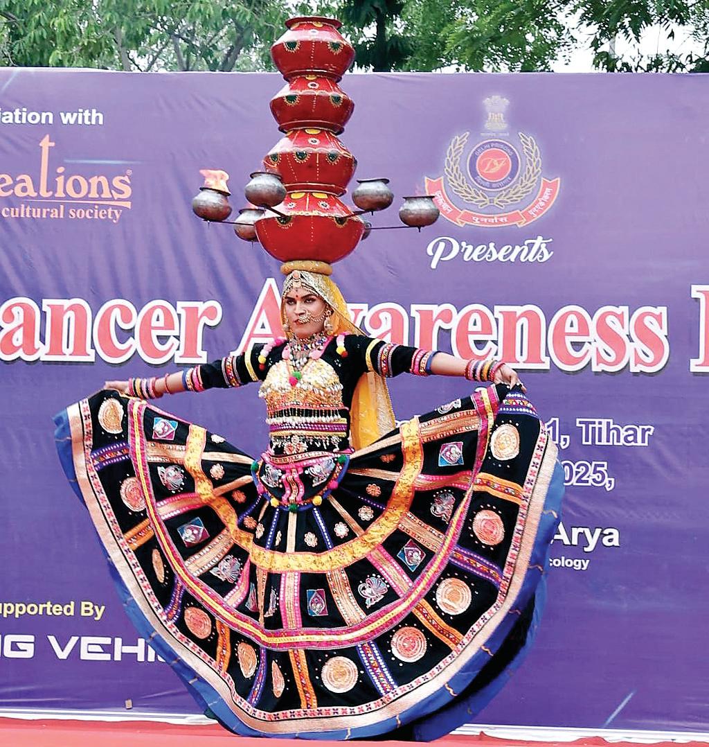 कैदियों को कैंसर के बढ़ते खतरे से जागरूक करने के लिए तिहाड़ जेल वन में कार्यक्रम आयोजित