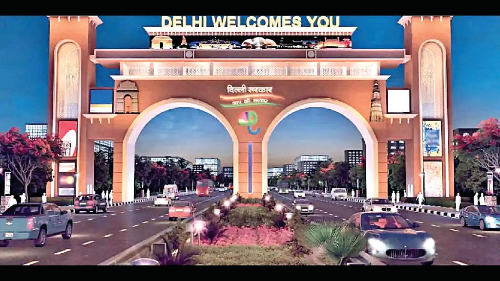 दिल्ली के सभी प्रवेश द्वार अब नए अंदाज में करेंगे आने वालों का स्वागत