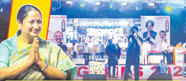 सीएम गुप्ता ने किया दिल्ली गेम्स 2025 का उद्घाटन