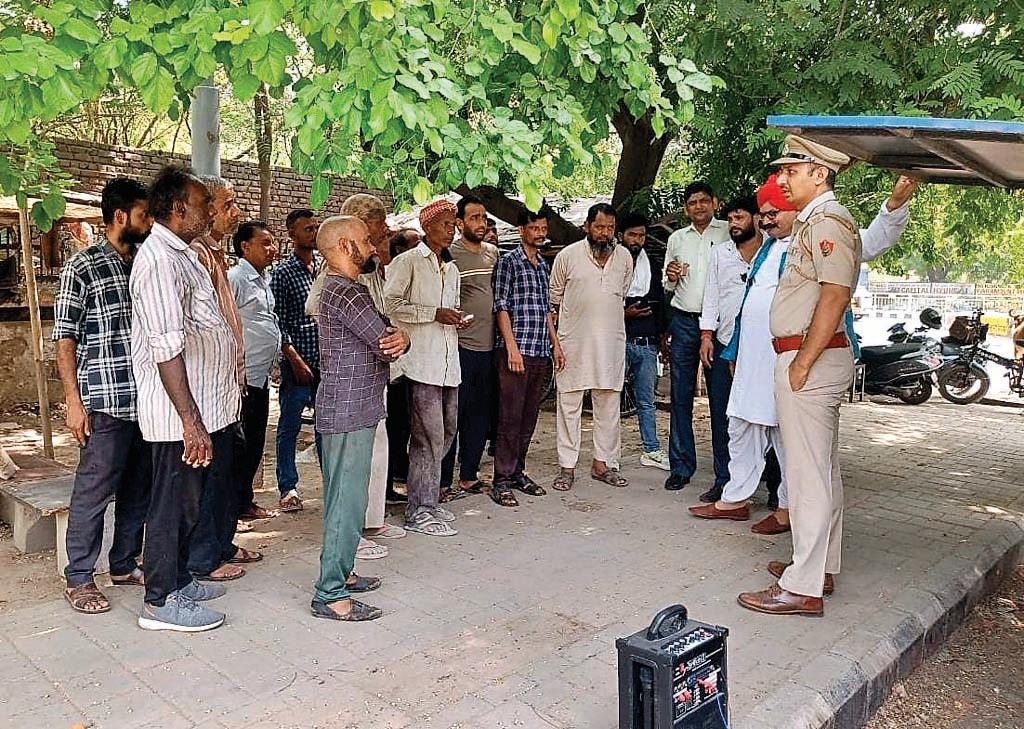 पुलिस की पाठशाला का आयोजन कर आमजन को किया जागरूक