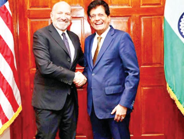 भारत-अमेरिका ने पारस्परिक रूप से लाभकारी व्यापार समझौते पर की प्रगति : केंद्रीय मंत्री पीयूष गोयल
