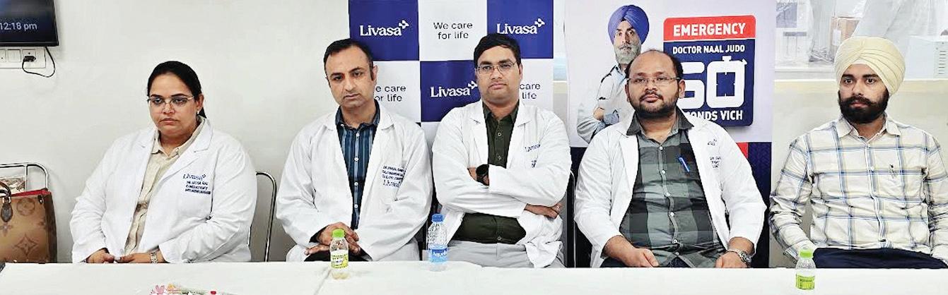 सेवा 24x7 और लिवास अस्पताल की साझेदारी से ऊना में आउटरीच ओपीडी सेवाओं की शुरूआत
