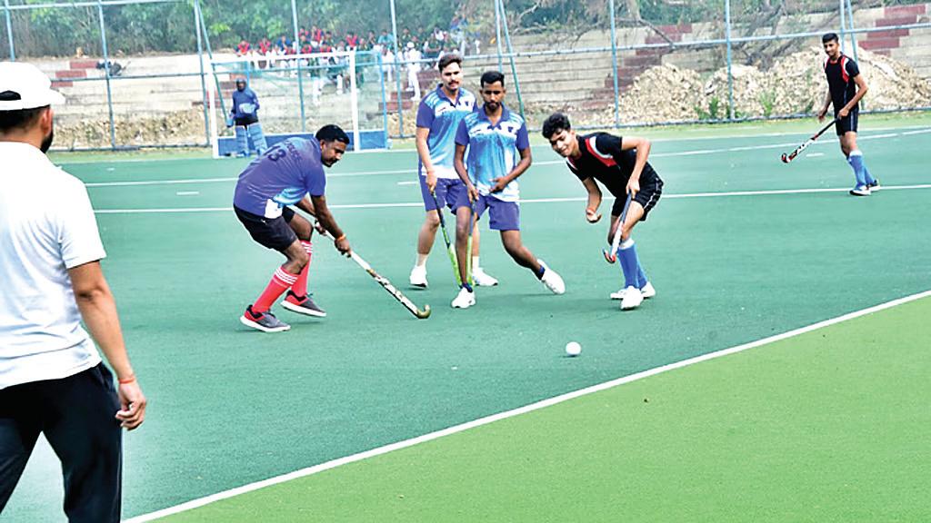 हॉकी : दो हाफ तक बिना गोल बराबरी पर रहा स्कोर