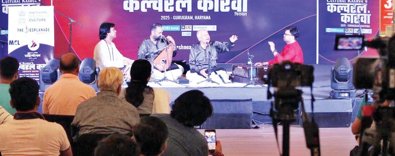 गुरुग्राम में छिड़े भारतीय कला, साहित्य और संस्कृति के खूबसूरत तान