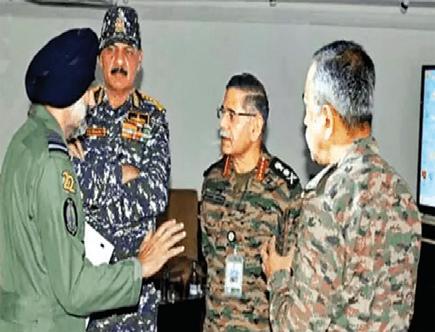 ऑपरेशन सिंदूर की मॉनिटरिंग कर रहे थे तीनों सेना प्रमुख