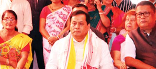 'राष्ट्र निर्माण और आर्थिक विकास के लिए रहें प्रतिबद्ध'केंद्रीय मंत्री सबानंद सोनोवाल