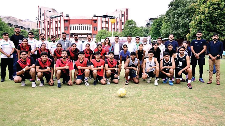 कोर्फबॉल चैंपियनशिप ट्रॉफी पर उत्तर- पश्चिम दिल्ली जिले ने जमाया कब्जा