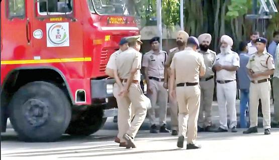 हरियाणा सीएम आवास को बम से उड़ाने की धमकी