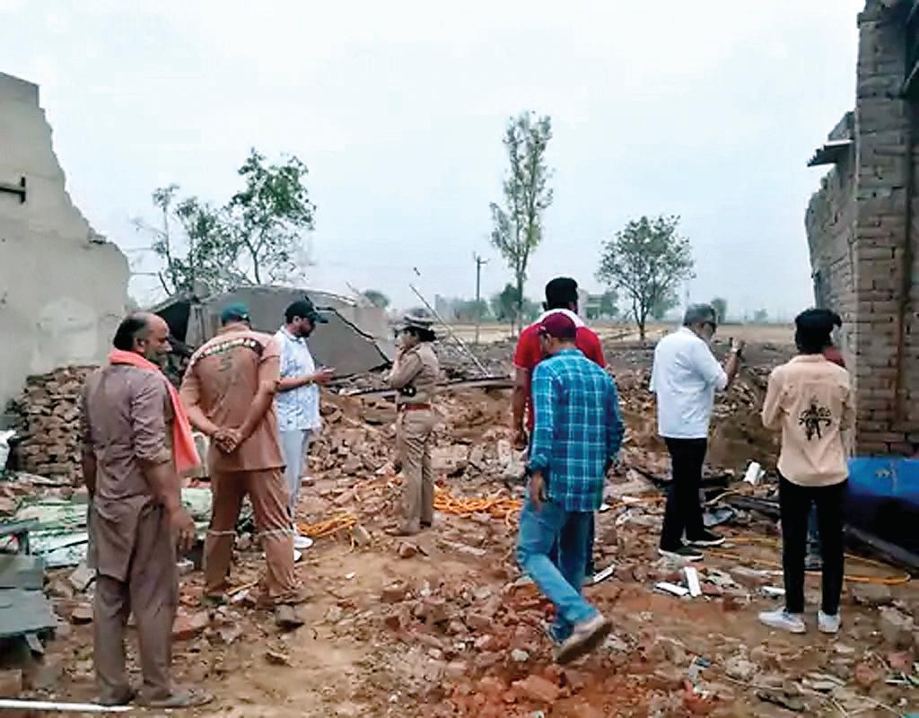 पटाखा फैक्ट्री में विस्फोट में पांच की मौत, 27 घायल, घायलों को बंढिडा के एम्स में कराया दाखिल