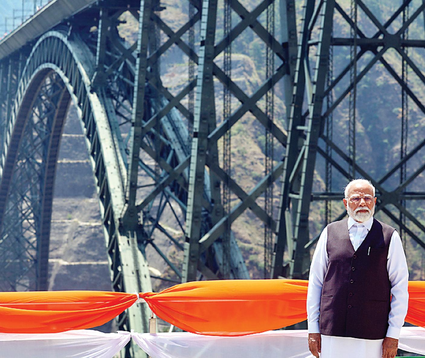 भारतीय इंजीनियरिंग का अनोखा, नायाब नमूना चिनाब ब्रिज