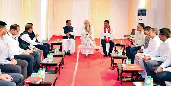 देश को नक्सलवाद से मुक्त करने के लिए हम संकल्पितः अमित शाह