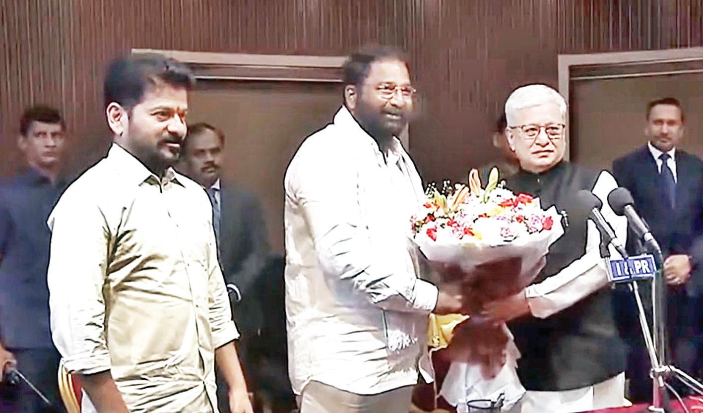 सीएम रेवंत रेड्डी ने किया मंत्रिमंडल विस्तार, तीन मंत्रियों ने ली शपथ