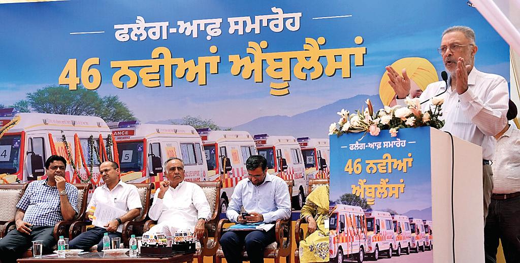 15 मिनटों के अंदर एम्बुलेंस सेवा पीड़ितों तक पहुंच रही हैं: डा. बलबीर