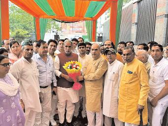 कर्मठ कार्यकर्ता ही भारतीय जनता पार्टी की है असली ताकत : कृष्णपाल गुर्जर