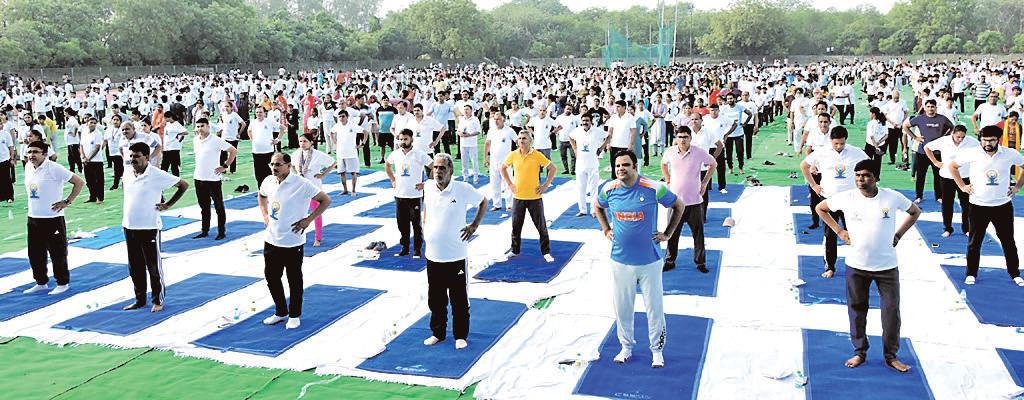 प्रधानमंत्री नरेंद्र मोदी की पहल से वैश्विक योग आंदोलन की प्रेरणा बना भारतः कृष्ण पाल गुर्जर