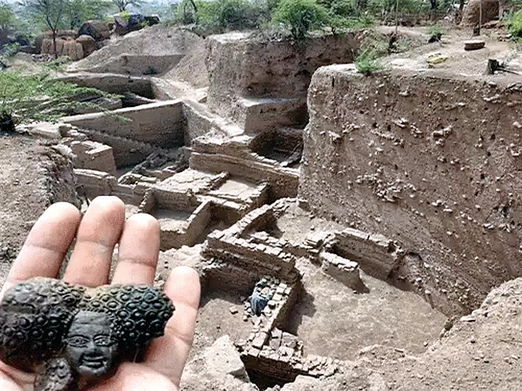 राजस्थान में प्राचीन सरस्वती नदी का दिखा चैनल, मिले महाभारत काल के अवशेष