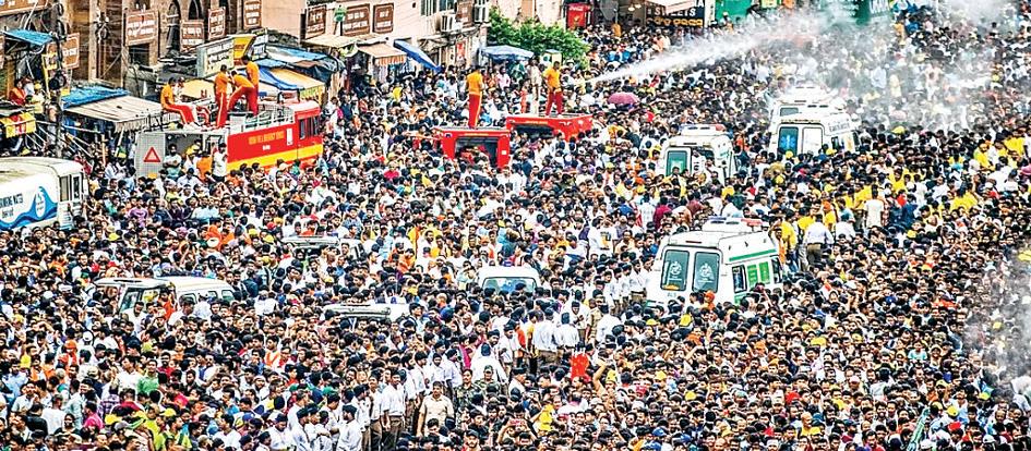ओडिशा : पुरी में जगन्नाथ रथयात्रा के बाद भगदड़, 3 मरे, 50 लोग घायल