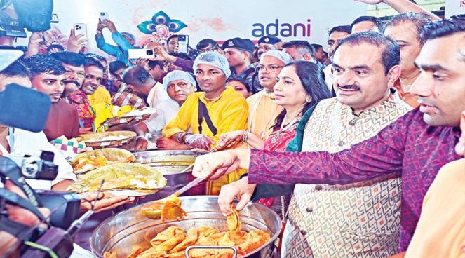 इस्कॉन के वरिष्ठ संत ने पुरी रथ यात्रा में भक्तों के भोजन की व्यवस्था में अदाणी समूह के सहयोग की सराहना की