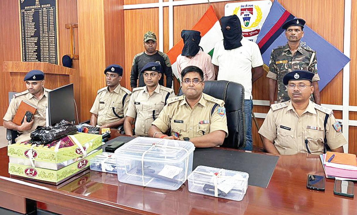 'हूल दिवस' पर बवाल में दो लोग अवैध हथियारों के साथ गिरफ्तार