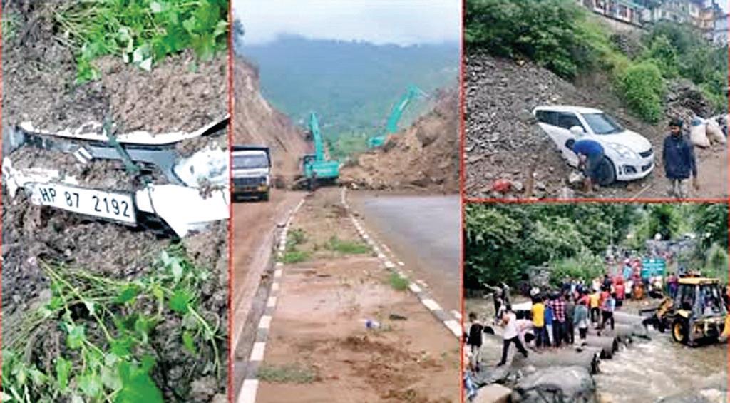 हिमाचल में मॉनसून की विनाशलीला