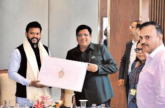 हरियाणा के नागरिक उड्डयन मंत्री विपुल गोयल ने रखा विकसित हरियाणा का रोडमैप