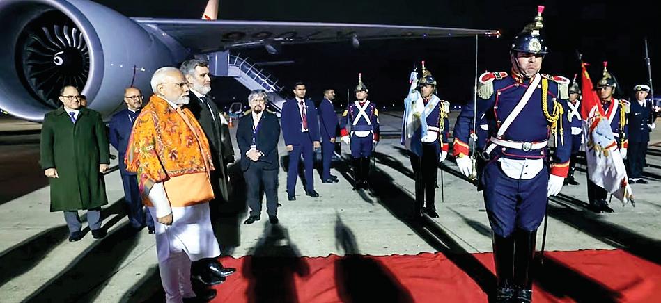 अर्जेंटीना दौरे पर पीएम मोदी