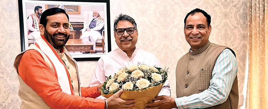 हरियाणा में संगठन को और ज्यादा मजबूत करने को लेकर की गई चर्चा