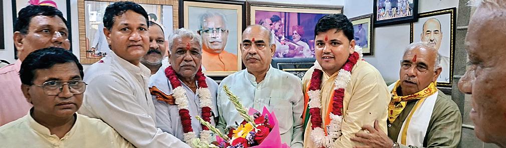 विधायक मूलचंद शर्मा ने जो किया था वादा उसे किया पूरा : योगेश शर्मा
