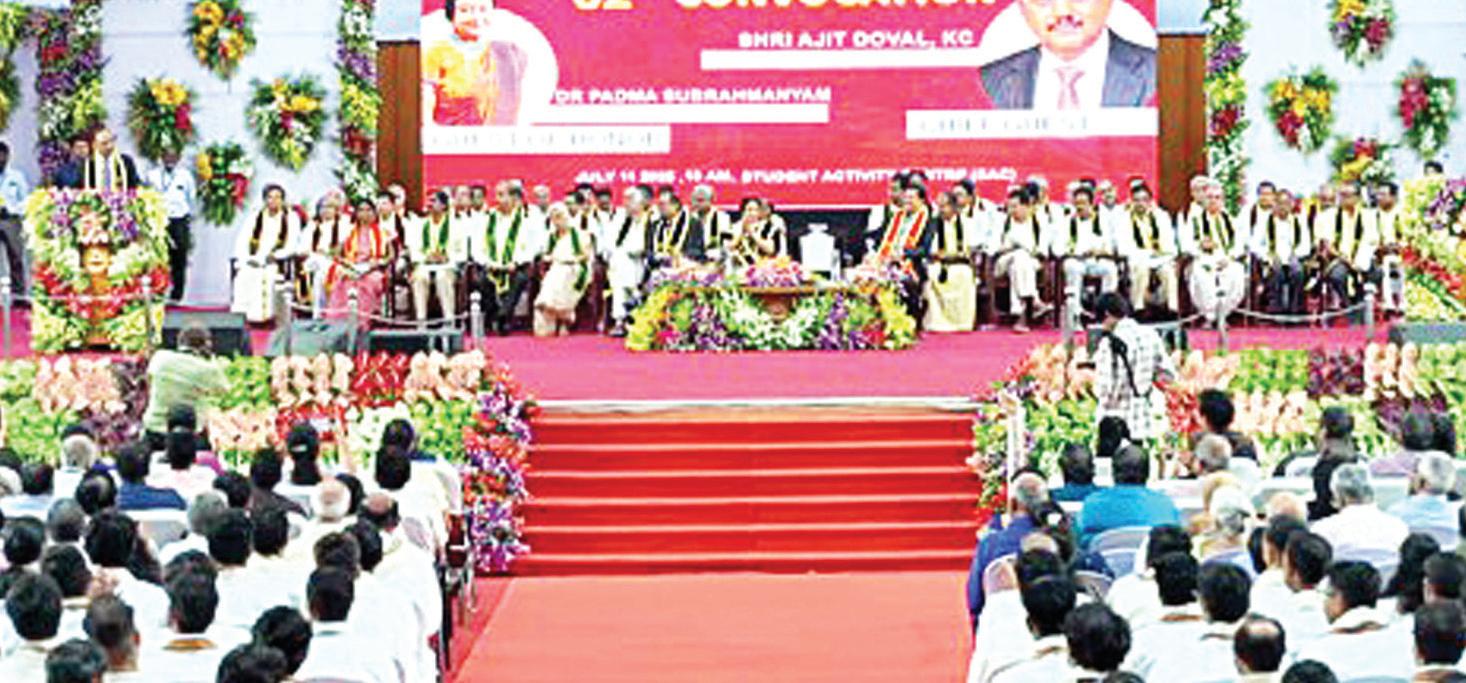 आईआईटी मद्रास दीक्षांत समारोहः 3,227 छात्रों को डिग्री, डोभाल मुख्य अतिथि
