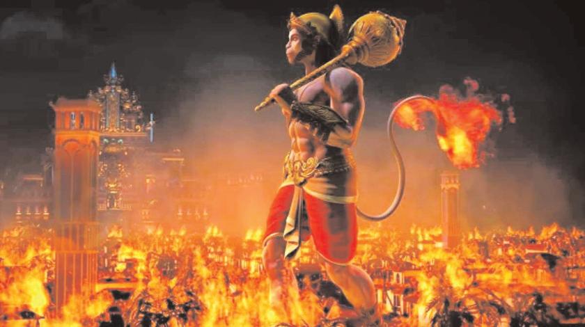हनुमान जी ने जला दी थी लंका लेकिन छोड़ दिए थे दो स्थान