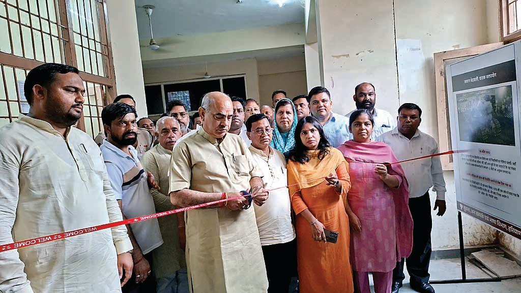 आपातकाल के काले अध्याय को याद दिलाती है संविधान हत्या दिवस प्रदर्शनी : मूलचंद शर्मा