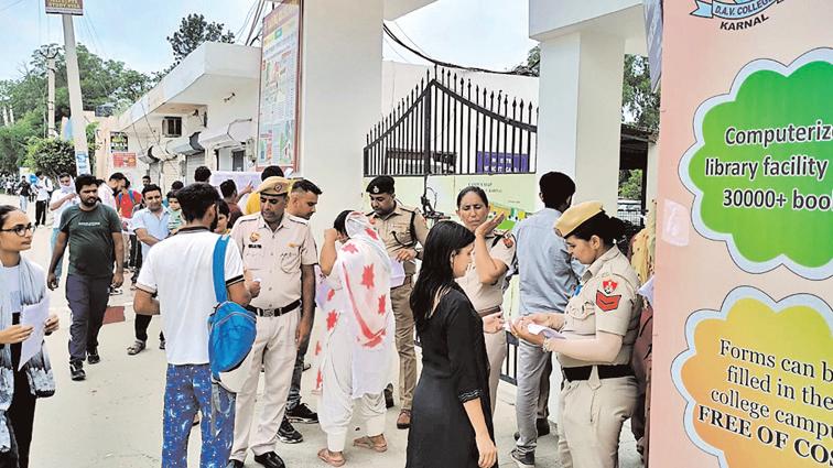 पहले दिन 2674 परीक्षा केंद्रों पर शांतिपूर्वक सम्पन्न हुई सीईटी परीक्षा: 2 अभ्यर्थियों की हादसे में मौत